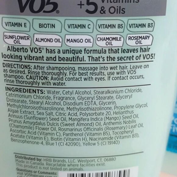 Alberto VO5 Conditioner for Hair lot of two - Picture 6 of 7